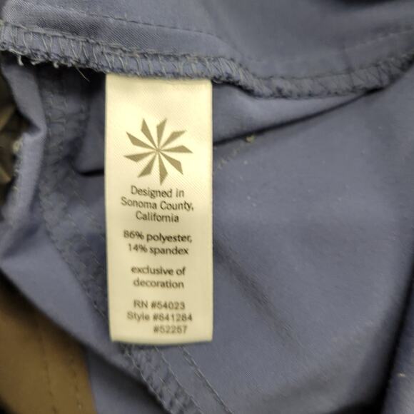 Athleta Dipper Cargo Capri Pants Women’s Size 32 Navy Blue Athletic - Picture 9 of 12